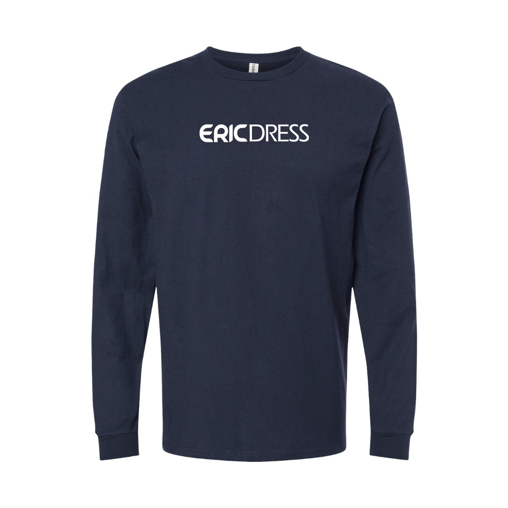 Men's Ericdress Logo Long Sleeve T-Shirt