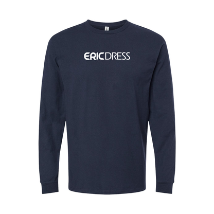 Men's Ericdress Logo Long Sleeve T-Shirt