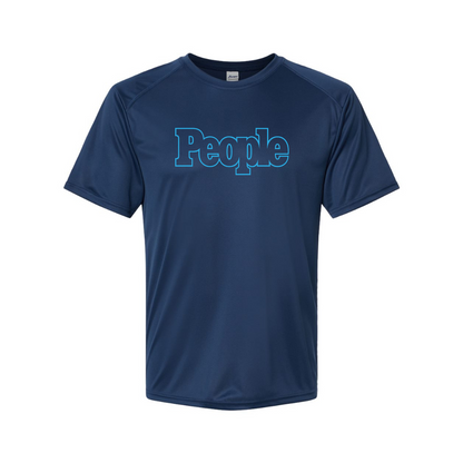 Men's People Magazine Logo Polyester T-Shirt