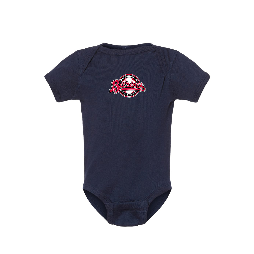 Birmingham Barons Logo Baby Romper Onesie