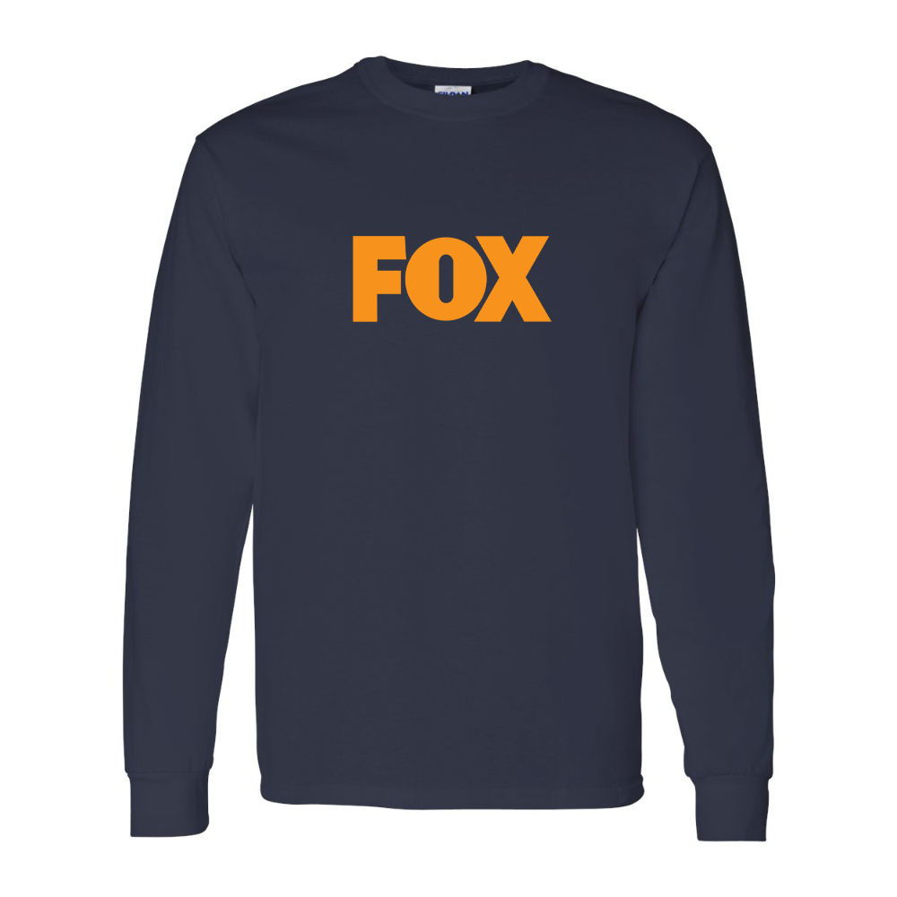 Men's  Fox  Gildan Heavy Cotton Long Sleeve T-Shirt