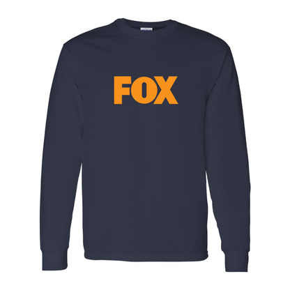 Men's  Fox  Gildan Heavy Cotton Long Sleeve T-Shirt