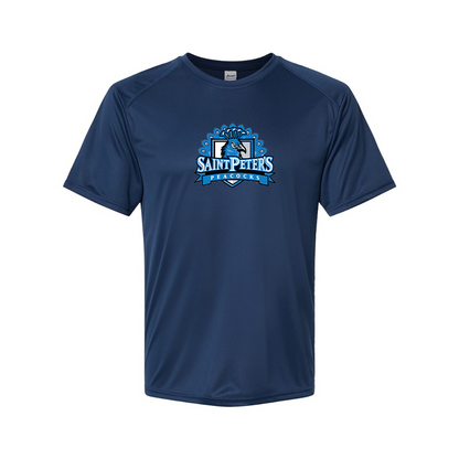 Men's Saint Peters Peacocks Logo Polyester T-Shirt