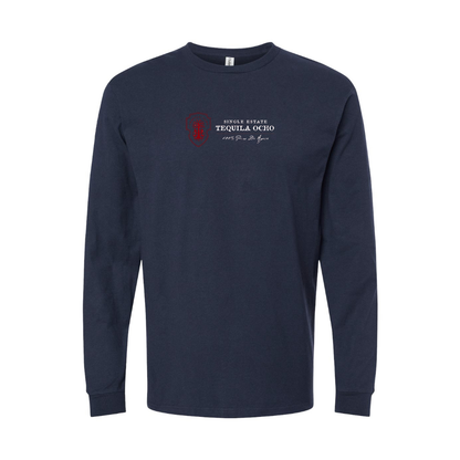 Men's Tequila Ocho Logo Long Sleeve T-Shirt