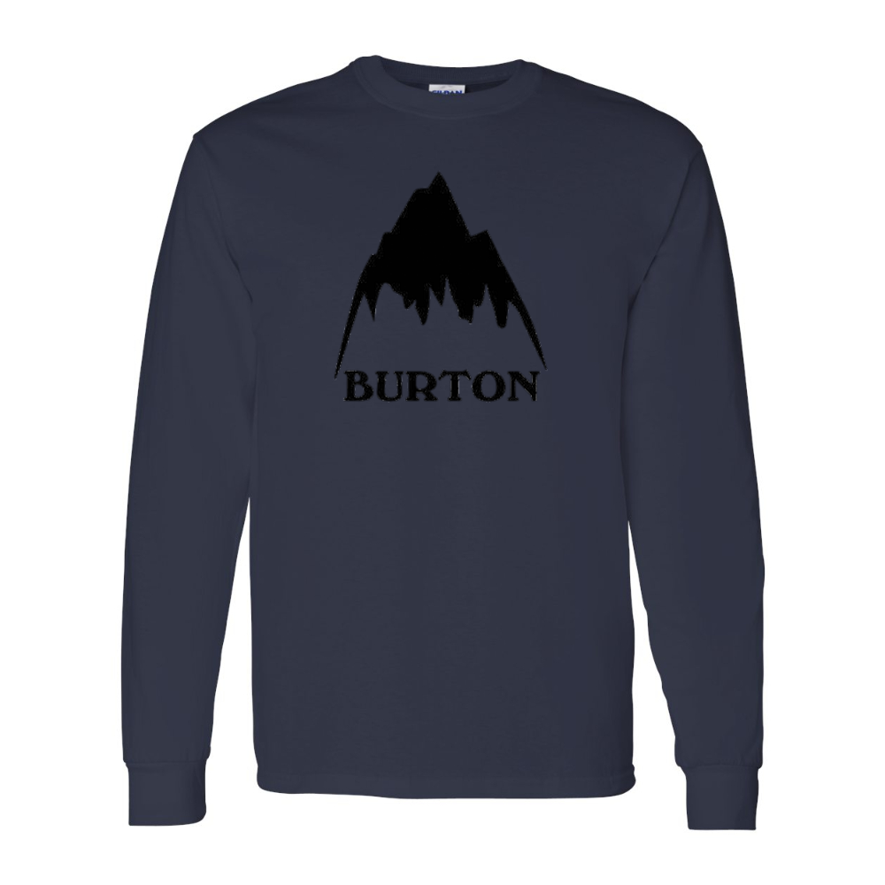 Men's  Burton Mountain  Gildan Heavy Cotton Long Sleeve T-Shirt