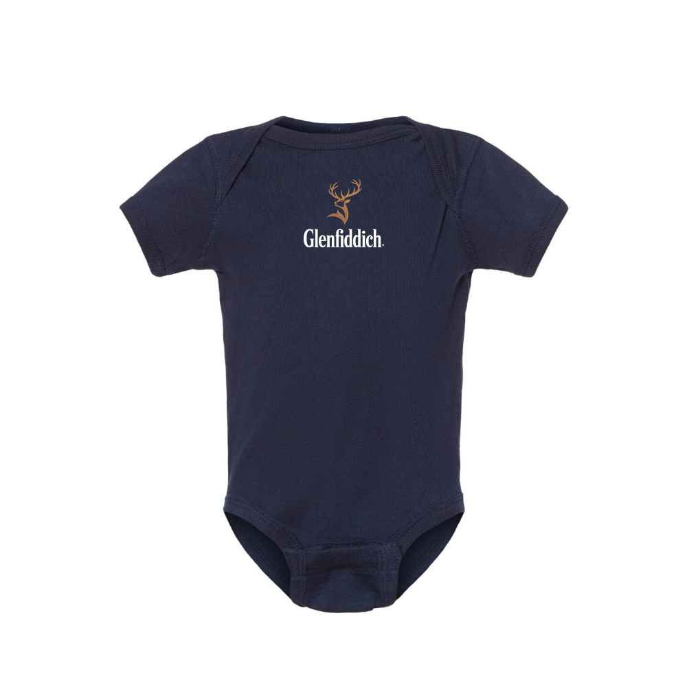 Glenfiddich Logo Baby Romper Onesie