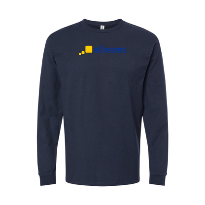 Youth Edreams Logo Cotton Long Sleeve T-Shirt