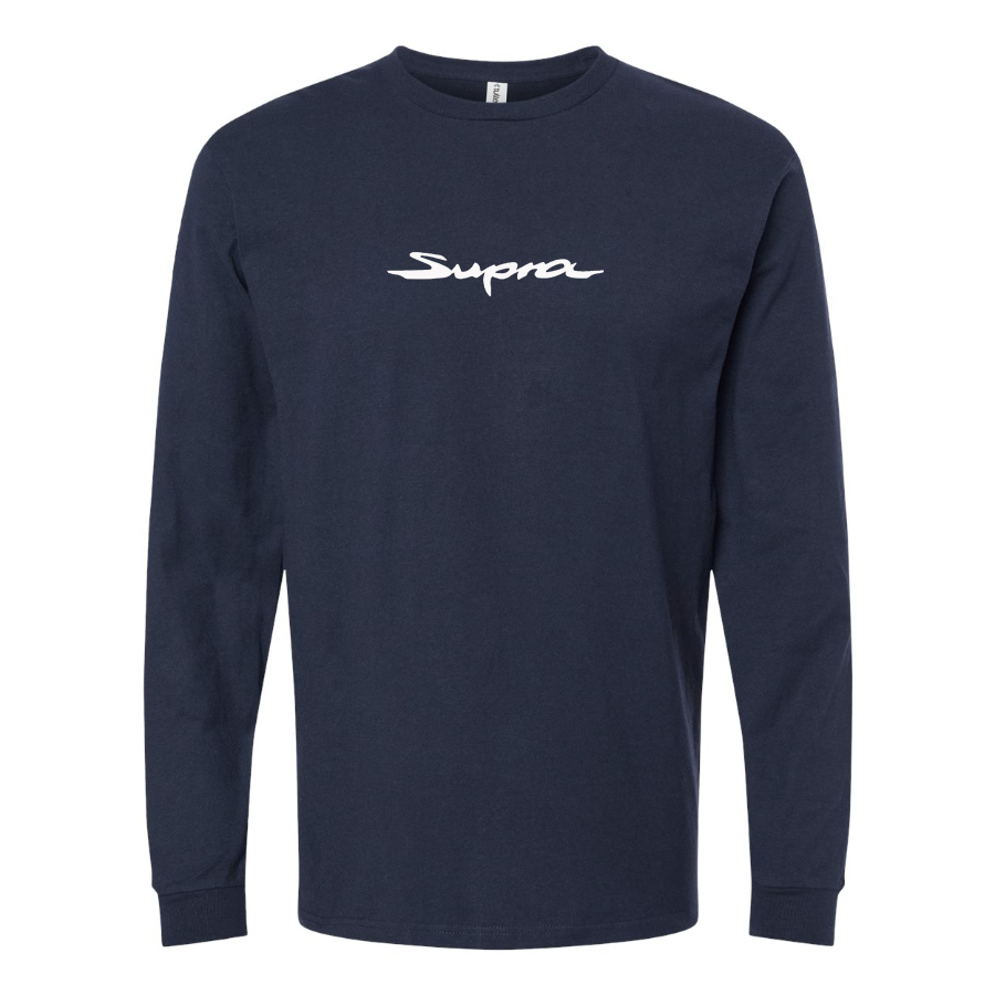 Men's Toyota Supra Logo Long Sleeve T-Shirt