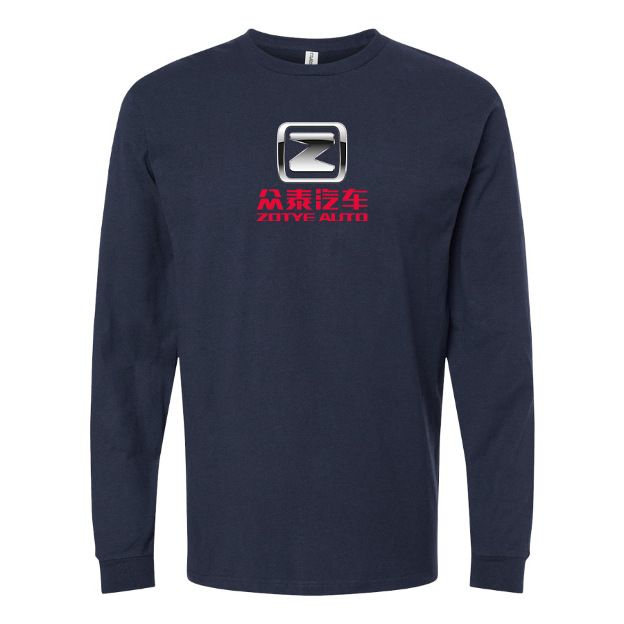 Men's Zotye Logo  Cotton Long Sleeve T-Shirt