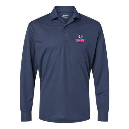 Men's  Belmont Bruins Paragon Prescott Long Sleeve Polo