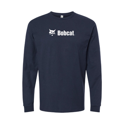 Men's Bobcat Company Logo Long Sleeve T-Shirt