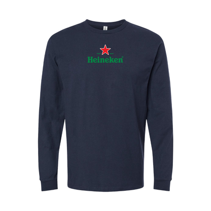 Men's Heineken Logo Long Sleeve T-Shirt