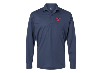 Men's Youngstown State Penguins Paragon Prescott Long Sleeve Polo