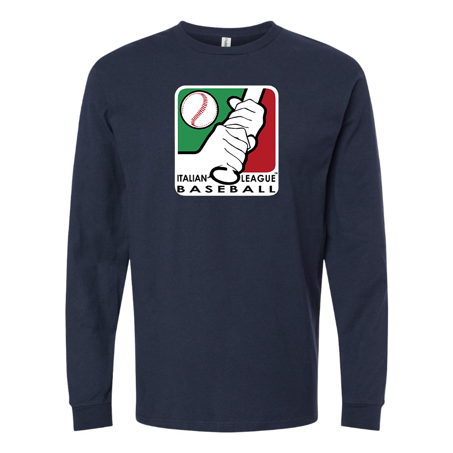Youth Italian Baseball League Logo Long sleeves