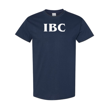 Men IBC Logo Cotton T-Shirt