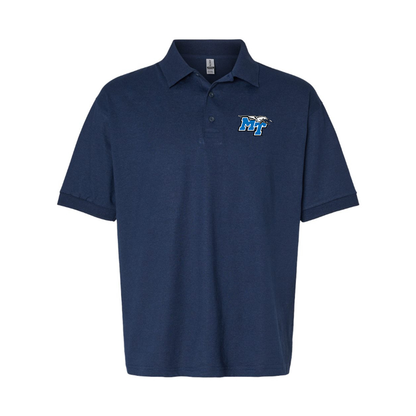 Men's Middle Tennessee Blue Raiders Logo Dry Blend Polo