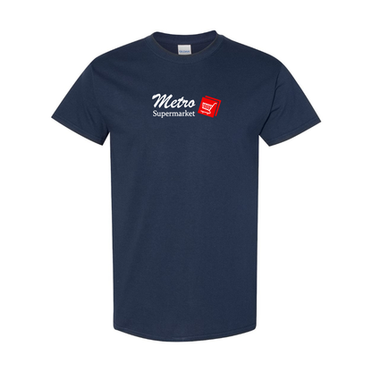 Men's Metro Supermarket Logo   Cotton T-Shirt