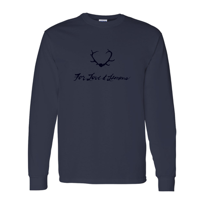 Men's For Loves & Lemons  Gildan Heavy Cotton Long Sleeve T-Shirt