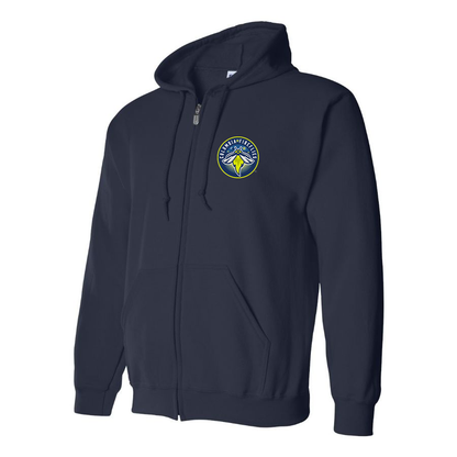 Men's Columbia Fireflies Logo Zipper Hoodie