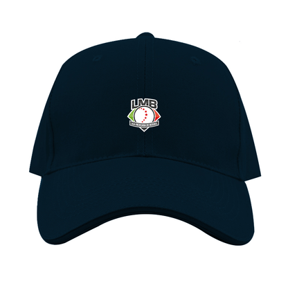 Liga Mexicana de Béisbol  Logo  Dad Baseball Cap Hat