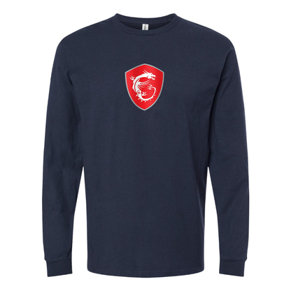 Men's MSI Symbol Logo Long Sleeve T-Shir