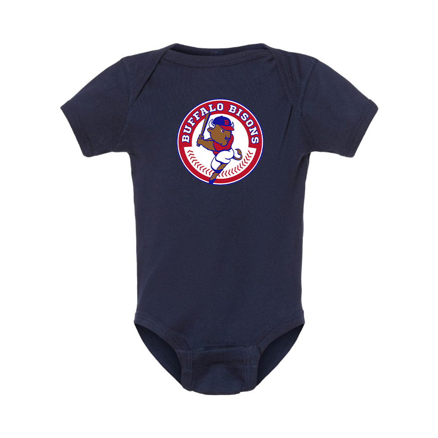 Buffalo Bisons Logo Baby Onesie Romper