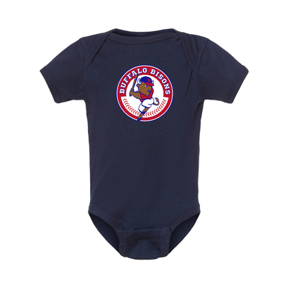Buffalo Bisons Logo Baby Onesie Romper