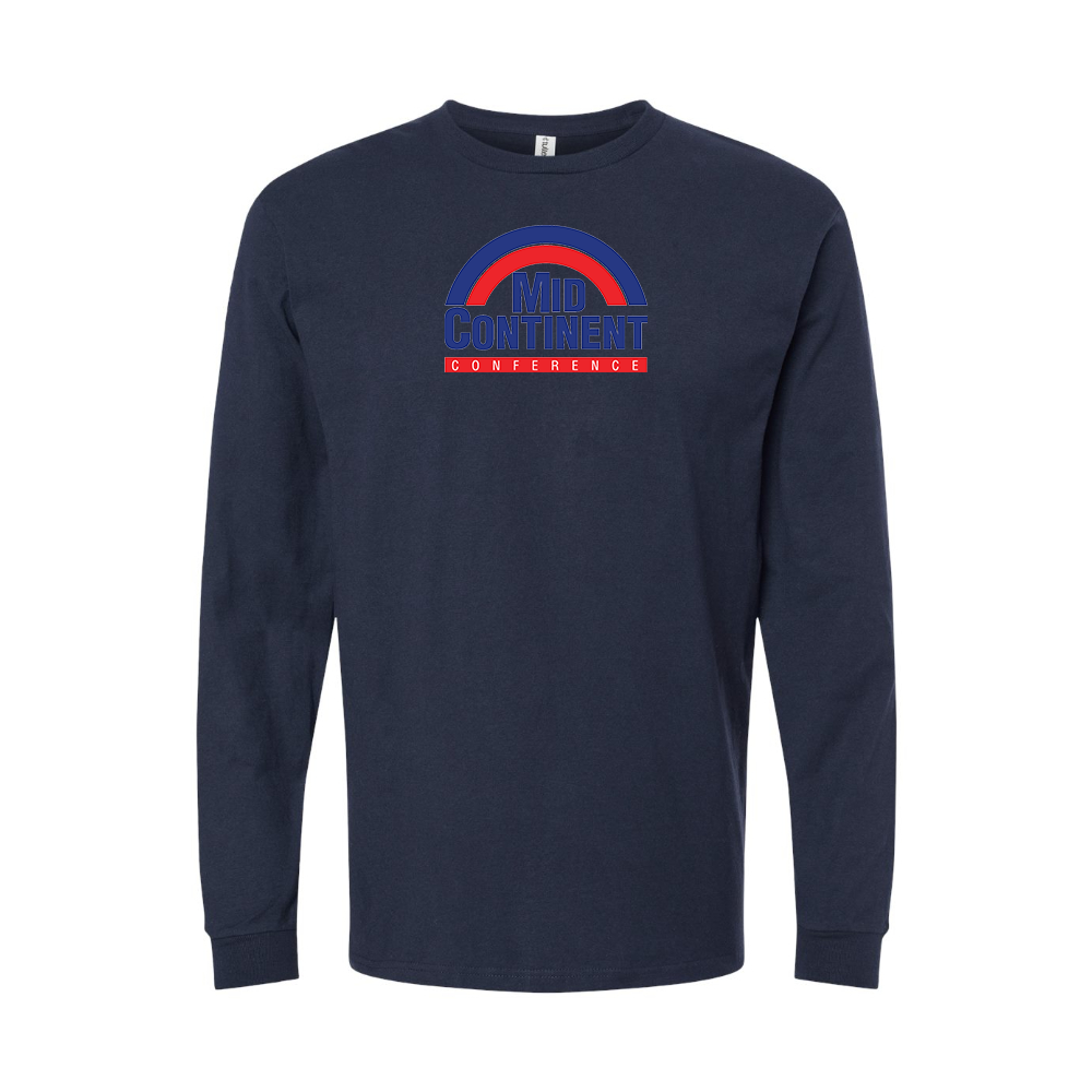 Youth Mid Continent Conference Logo Cotton Long Sleeve T-Shirt