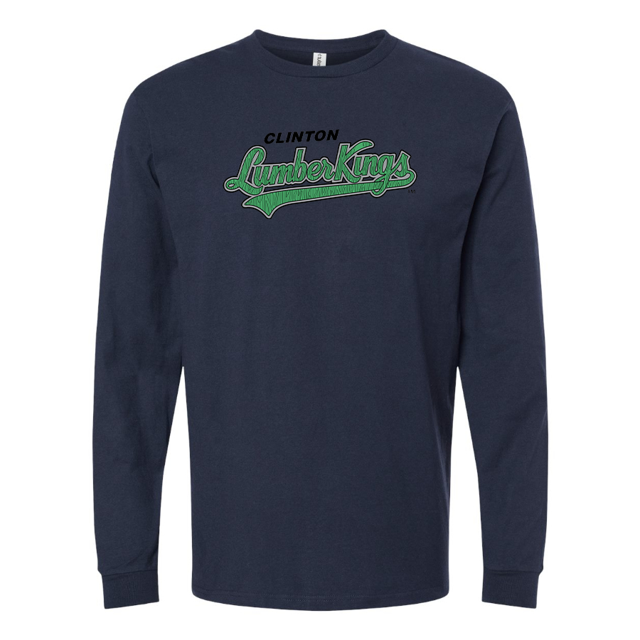 Youth Clinton LumberKings Logo Long sleeves