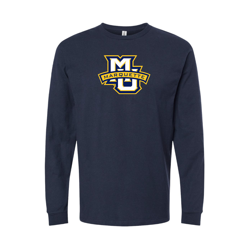 Men's Marquette Golden Eagles Logo Long Sleeve T-Shirt