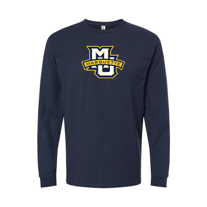 Men's Marquette Golden Eagles Logo Long Sleeve T-Shirt
