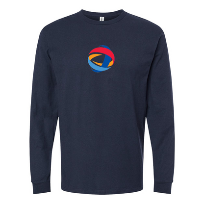 Youth Total Logo Cotton Long Sleeve T-Shirt
