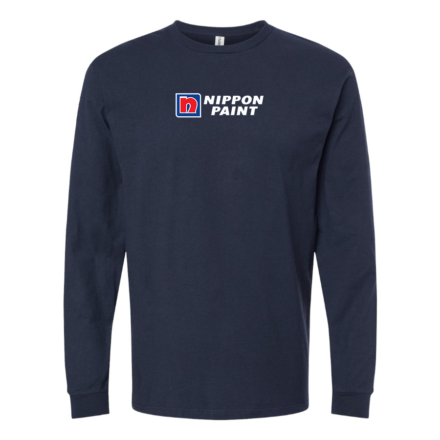 Men's Nippon Paint Logo  Cotton Long Sleeve T-Shirt
