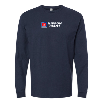 Men's Nippon Paint Logo  Cotton Long Sleeve T-Shirt