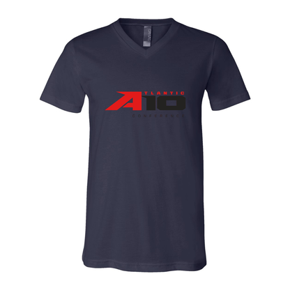 Atlantic 10 Conference  BELLA  CANVAS - Jersey V-Neck T-Shirt