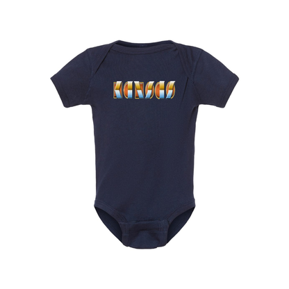 Kansas Logo Baby Romper Onesie