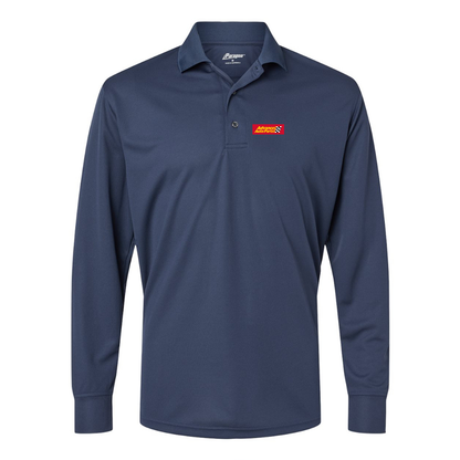 Men's Advance Auto Parts Logo  Paragon Prescott Long Sleeve Polo