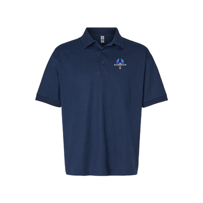 Men's Journey Logo Dry Blend Polo