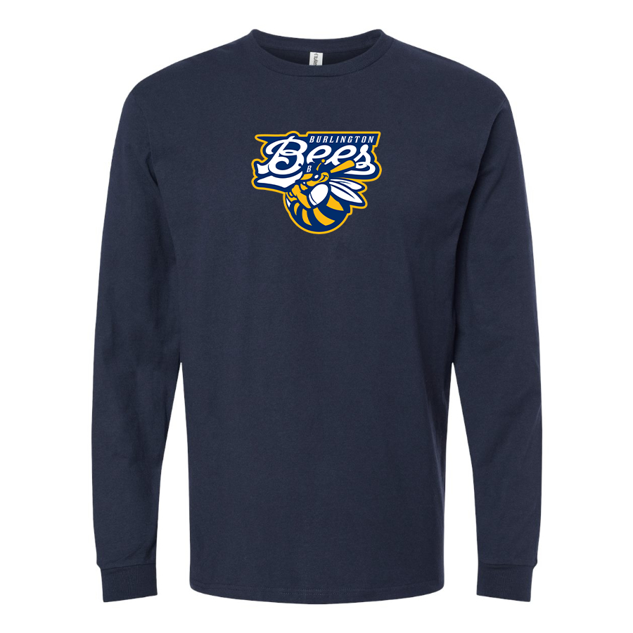 Youth Burlington Bees   Logo Long sleeves