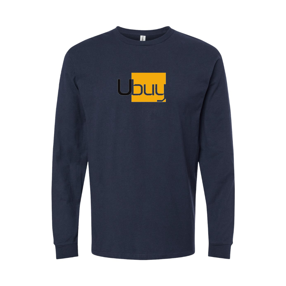 Youth Ubuy Logo Cotton Long Sleeve T-Shirt