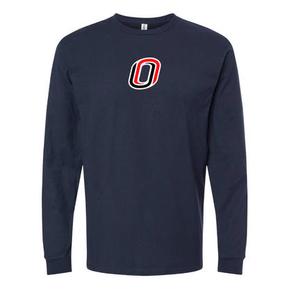 Youth Nebraska Omaha Mavericks Logo  Long sleeves
