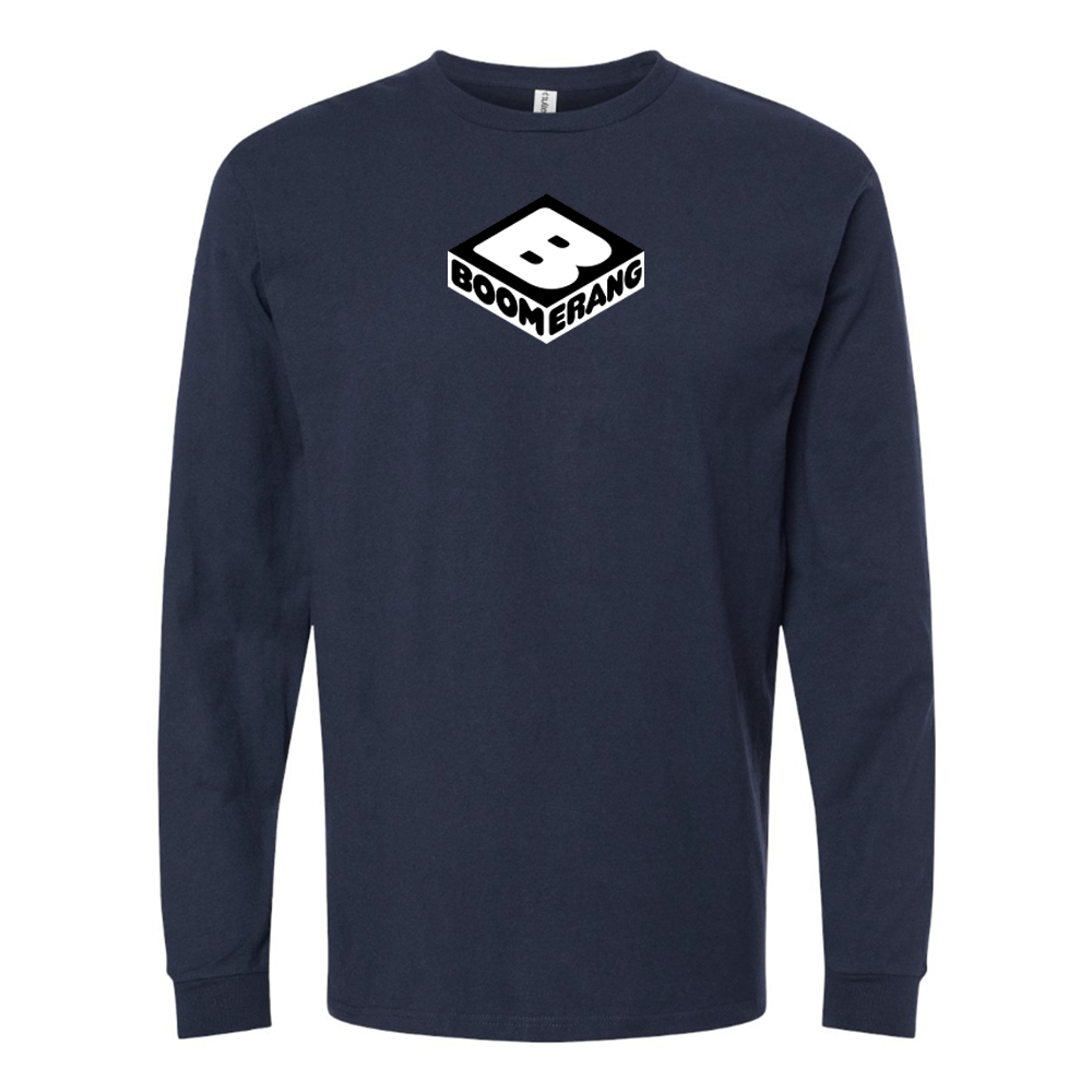 Men's Boomerang Logo Long Sleeve T-Shirt
