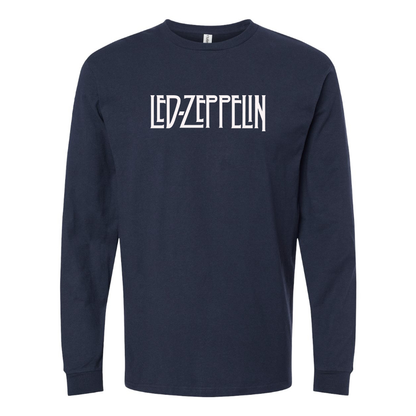 Men's Led Zeppelin Logo Cotton Long Sleeve T-Shirt
