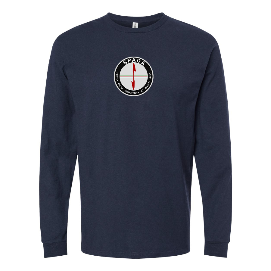 Men's Spada Vetture Sport Logo Long Sleeve T-Shirt