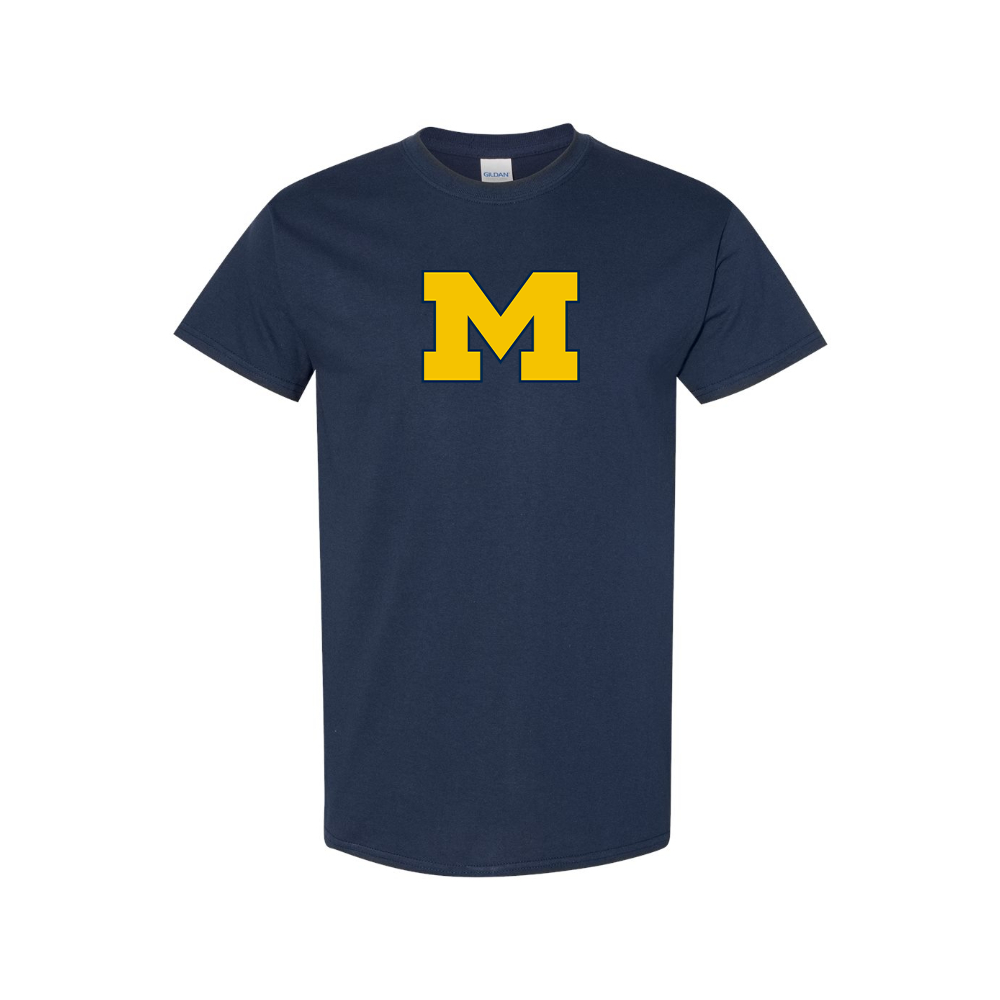 Men's Michigan Wolverines Logo Cotton T-Shirt