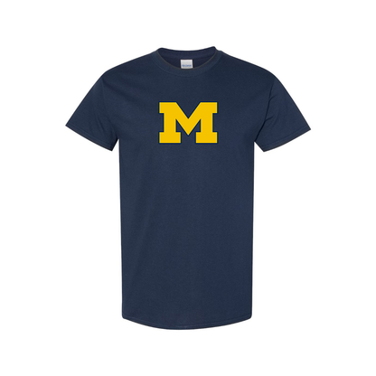 Men's Michigan Wolverines Logo Cotton T-Shirt