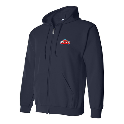 Men's Play Doh Logo Zipper Hoodie