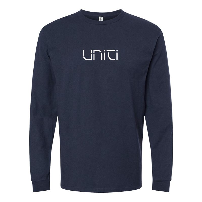 Youth Uniti Logo Cotton Long Sleeve T-Shirt