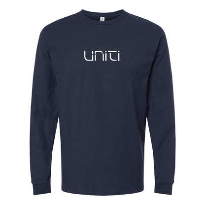 Youth Uniti Logo Cotton Long Sleeve T-Shirt