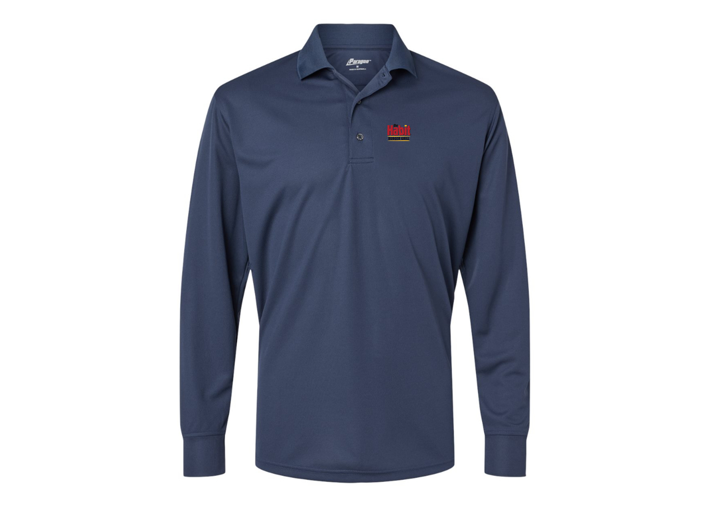 Men's The Habit Burger Grill Paragon Prescott Long Sleeve Polo